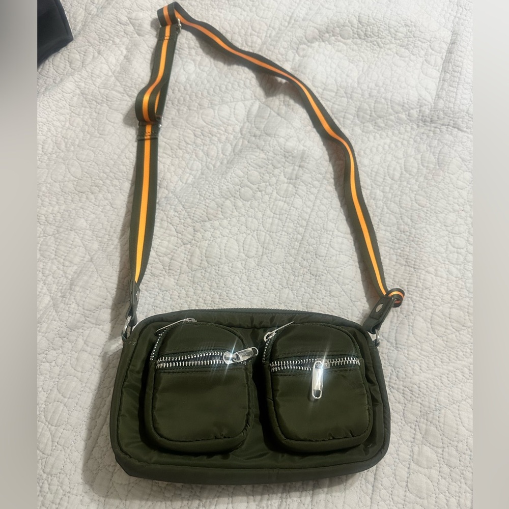 Wild Fable Green Belt Bag Compact Design